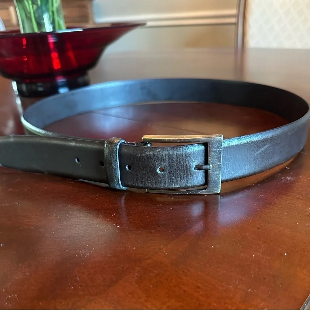Men's Brown Italian Leather Belt